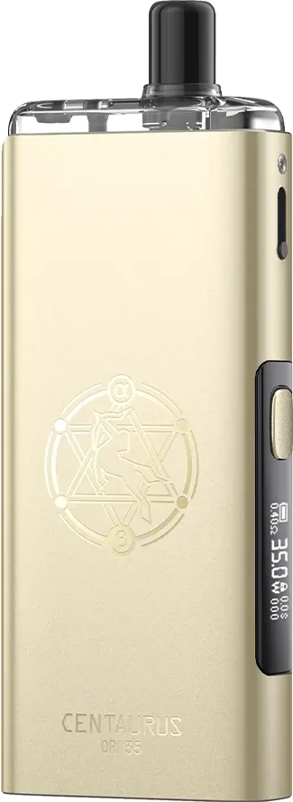 Pod rechargeable Lost Vape Centaurus Ori 35 coloris Champagne Gold